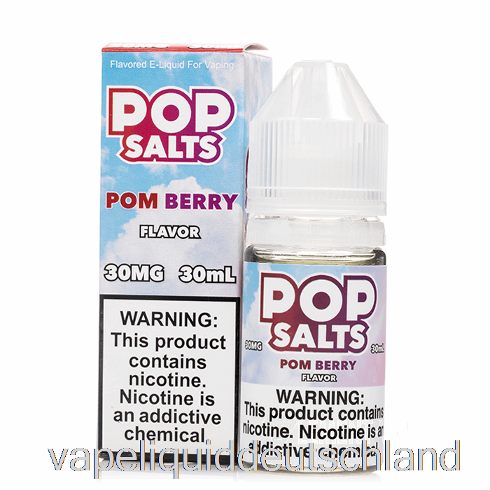 Pom Berry – Pop-Salze – 30 Ml, 30 Mg Vape-Flüssigkeit